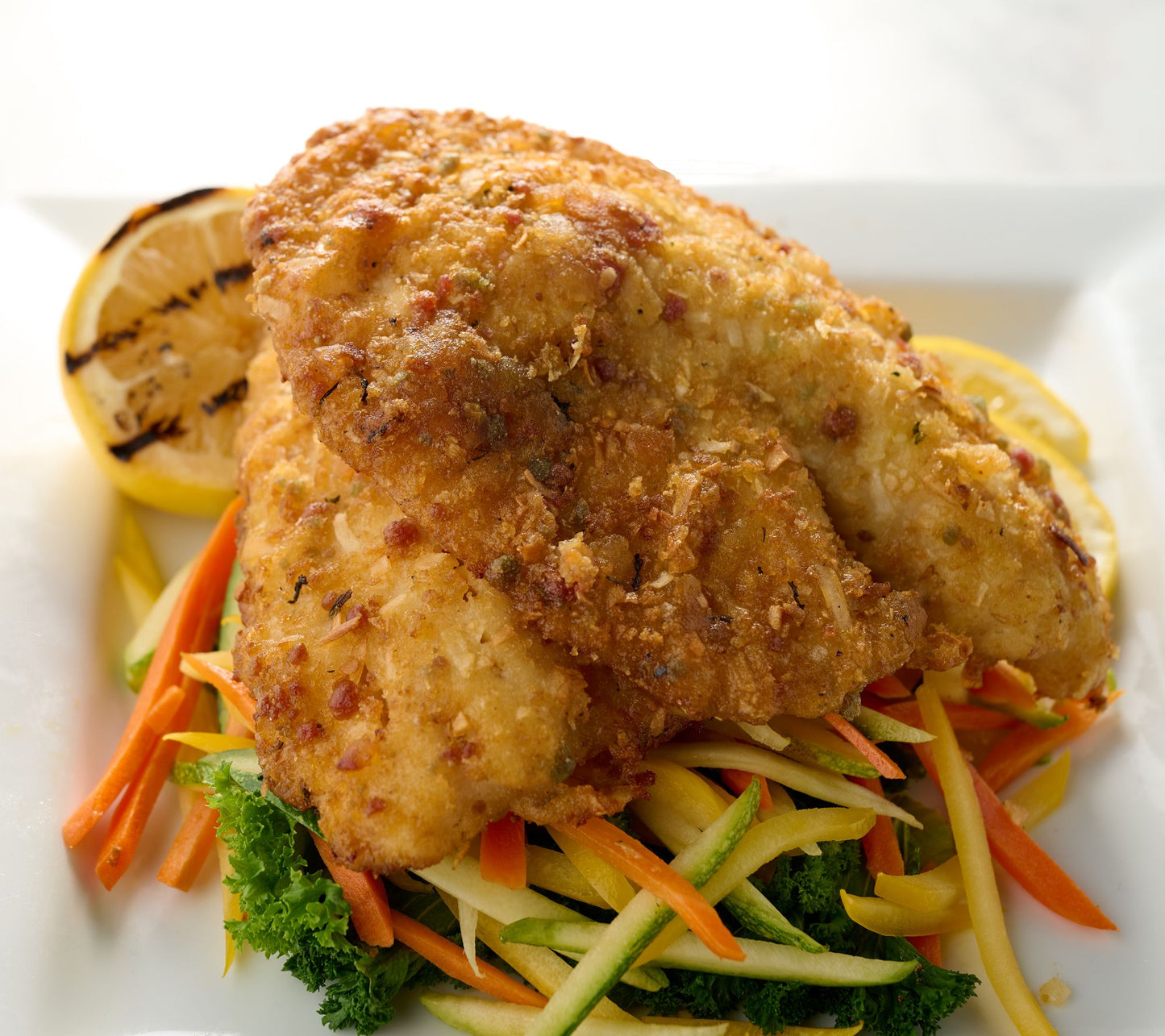 Anderson Seafood (12) 5.5-oz Coconut Crusted Tilapia Filets