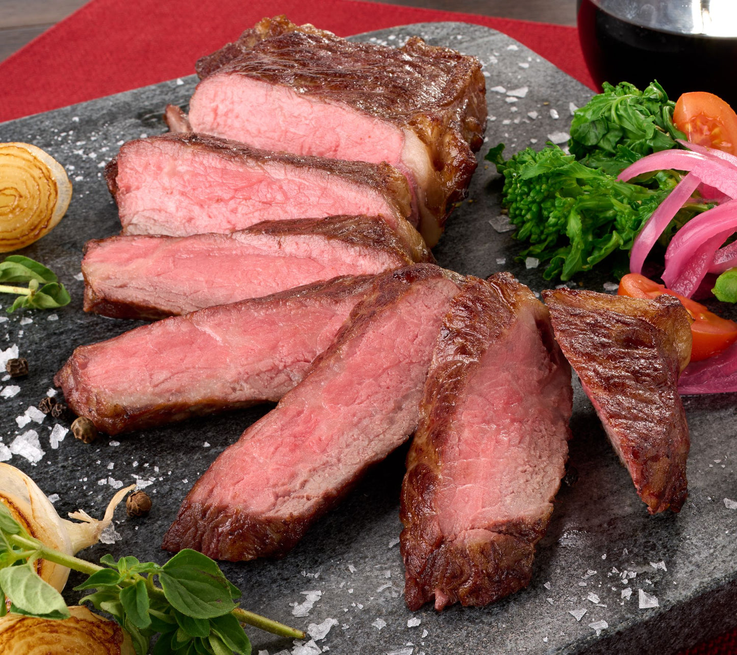 Happy to Meat You (6) 10-oz USDA Prime Strip Steaks