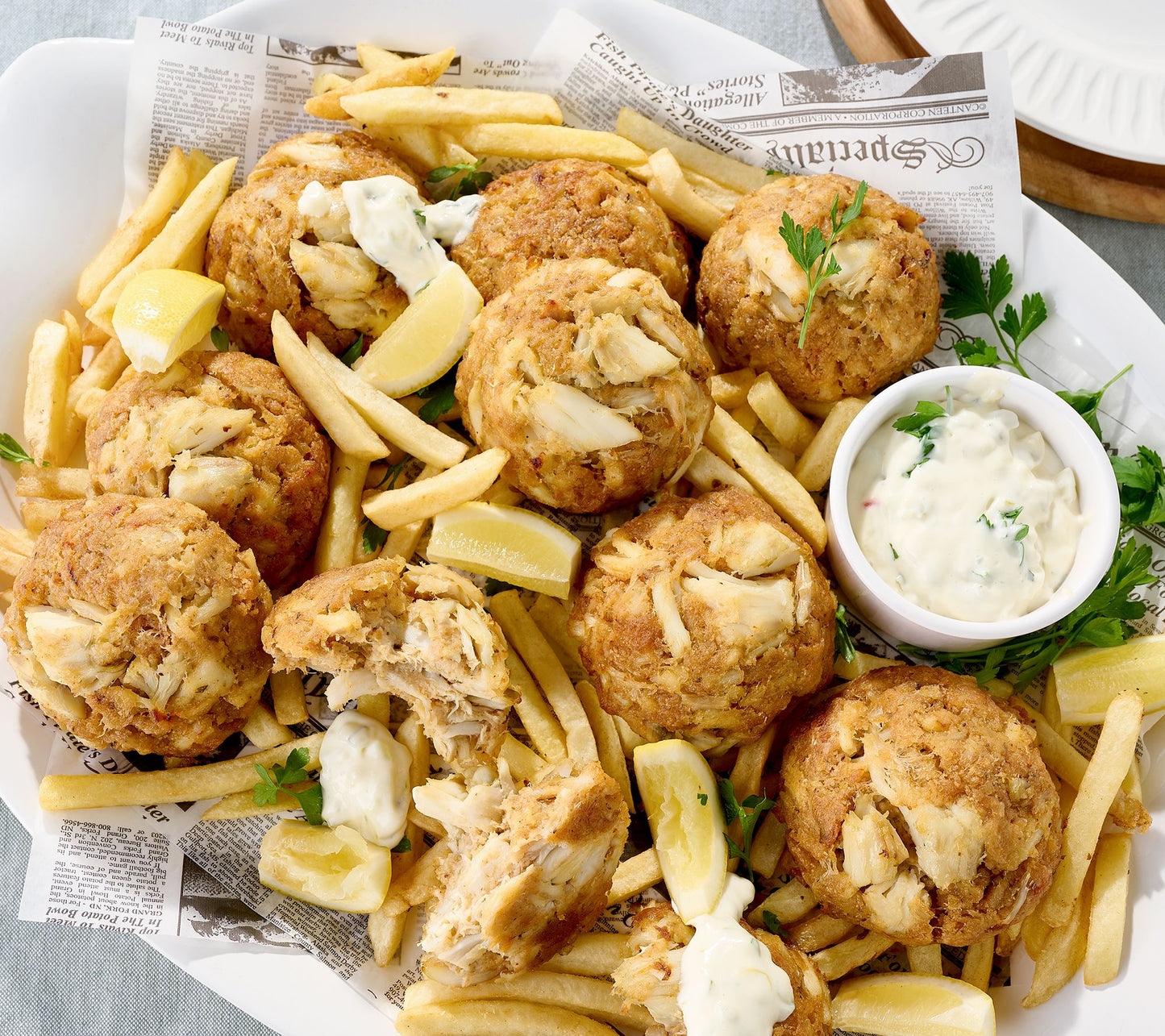 Graham&Rollins (12) 5-oz Chesapeake Bay Style Crab Cakes