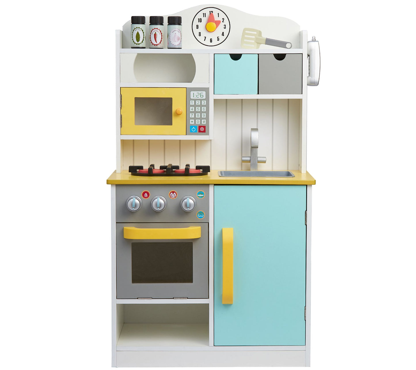 Teamson Kids Little Chef Florence Classic Bl uePlay Kitchen