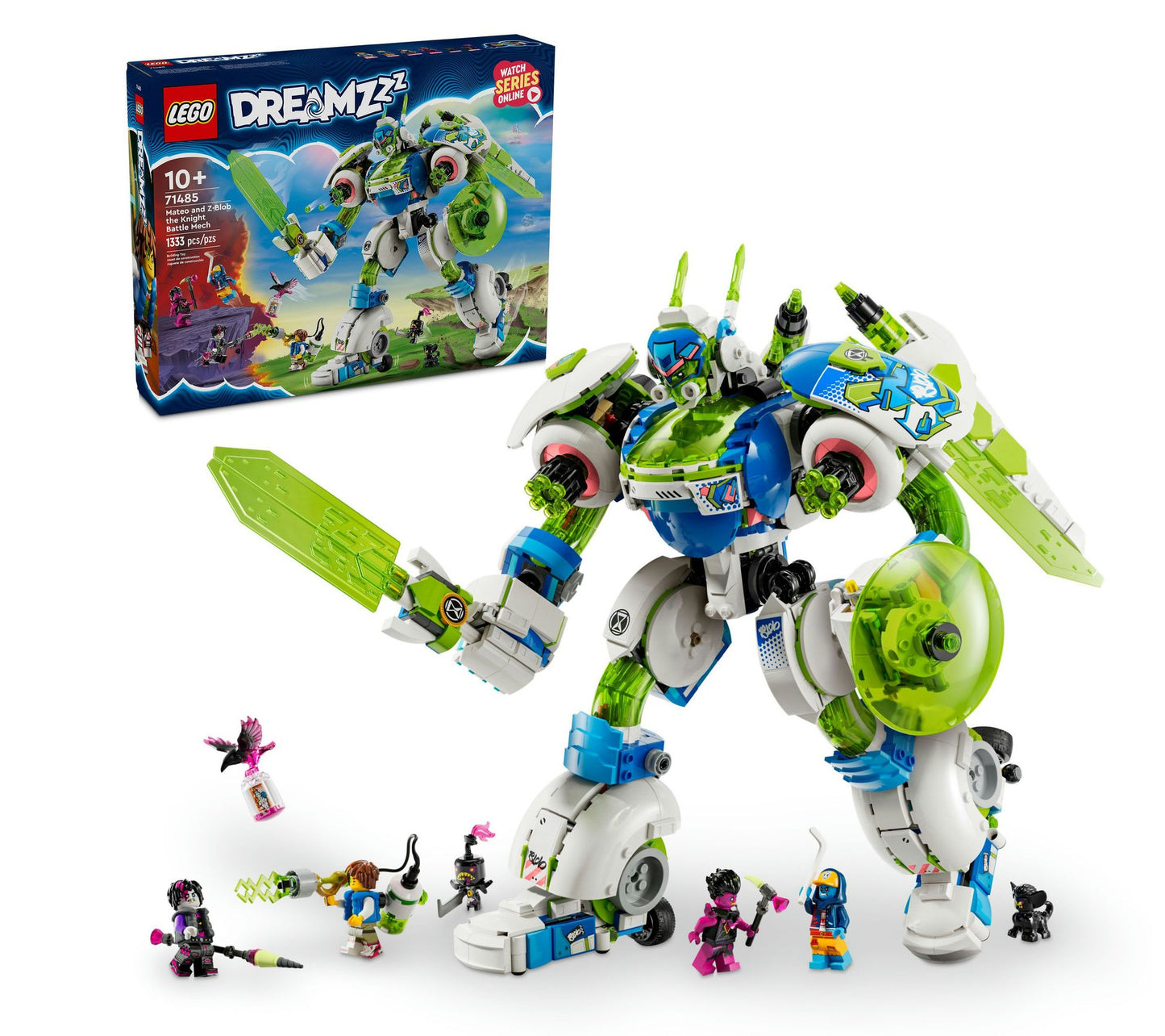 LEGO DREAMZzz Mateo and Z-Blob the Knight Battle Mech Toy