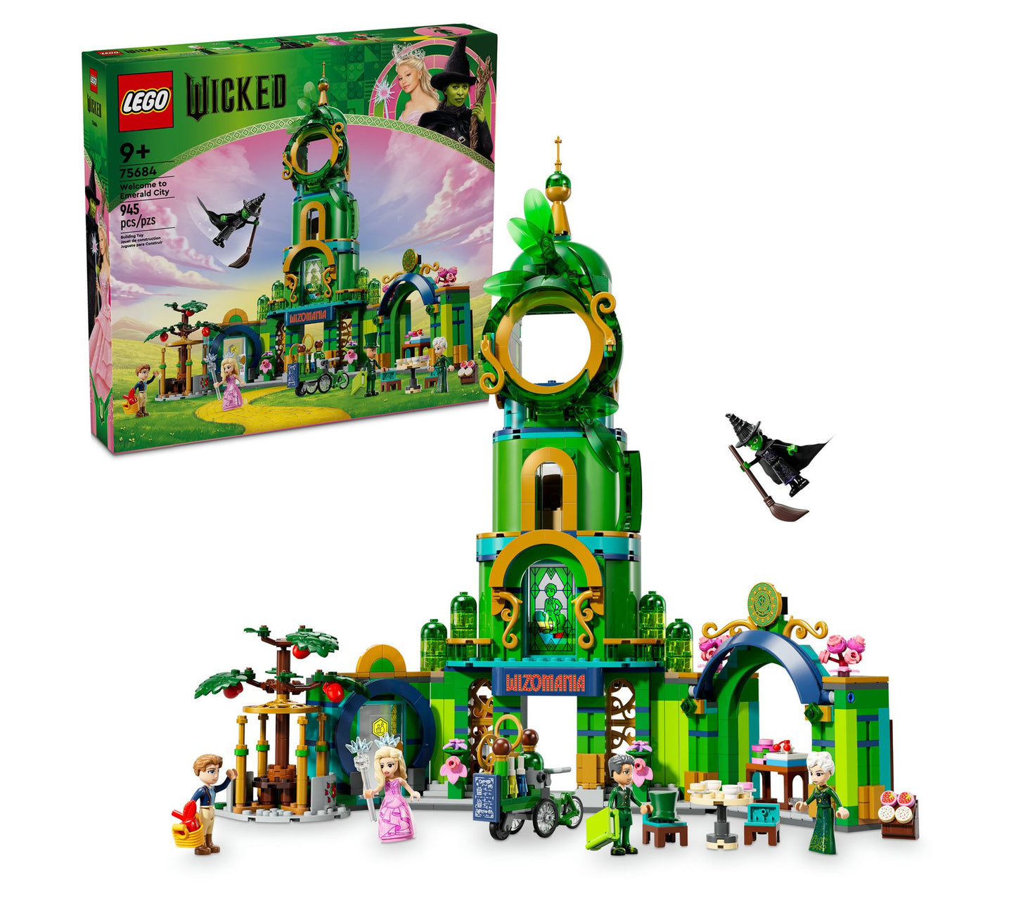 LEGO Wicked Welcome to Emerald City 945-PieceBuilding Set