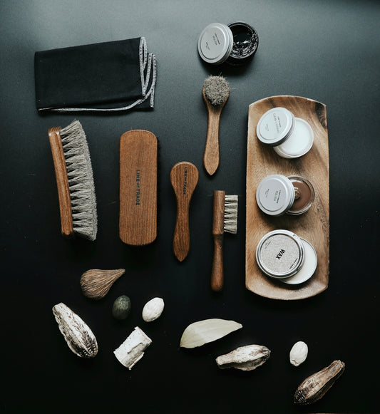 assorted beauty products