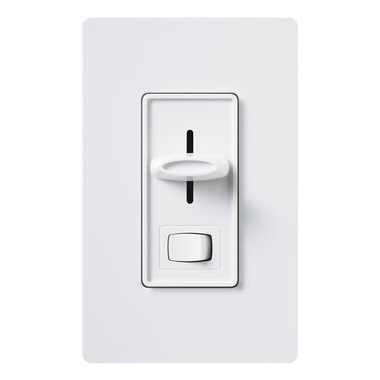 Lutron Skylark 6-Amp Wired Slide Fan Control, White SF-12P-277-3-WH
