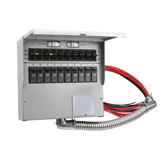 Reliance 50-Amp ProTran Manual Transfer Switch 51410C