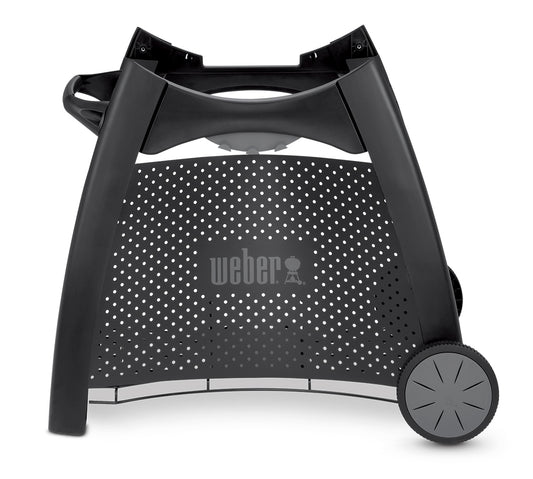 Weber Q 2000 Gas Grill Black Thermoset Plastic Grill Cart 6525