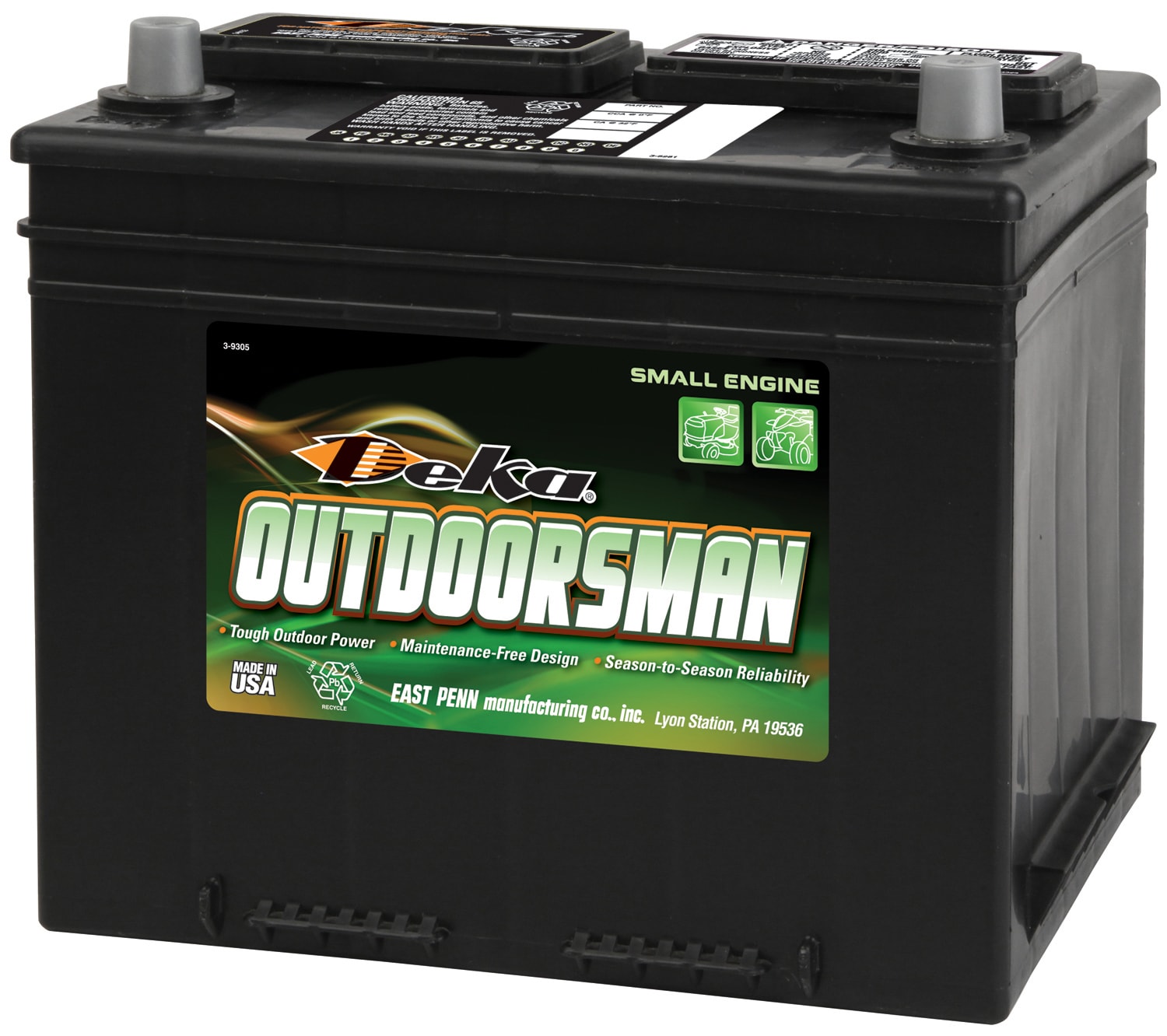 Deka 12-Volt 425 Amps CCA Farm Equipment Battery 522FMF