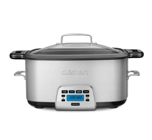 Restored Cuisinart MSC-800FR 7-Quart 4-in-1 Cook Central Multicooker, Aluminum (Refurbished)