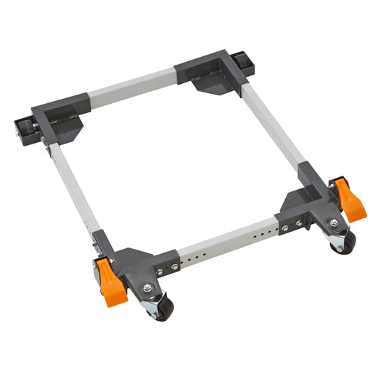 BORA Heavy Duty Adjustable Mobile Base for Benchtop Tools - 1500 lb Capacity, Silver, Wheeled, Universal Fit PM-3500