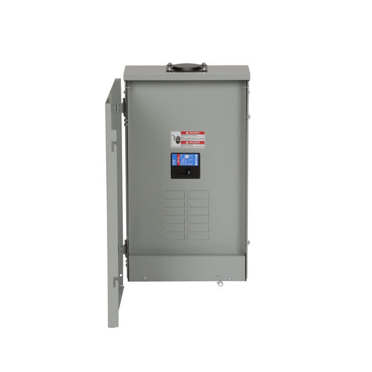 Eaton Type BR 200-Amp 8-Spaces 16-Circuit Outdoor Main Breaker Plug-on Neutral Load Center BRP08B200RF