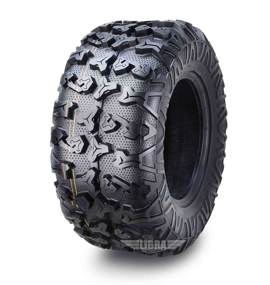 FREE COUNTRY ATV tire 25X10R12 8PR Radial w/SideScuff Guard 10343