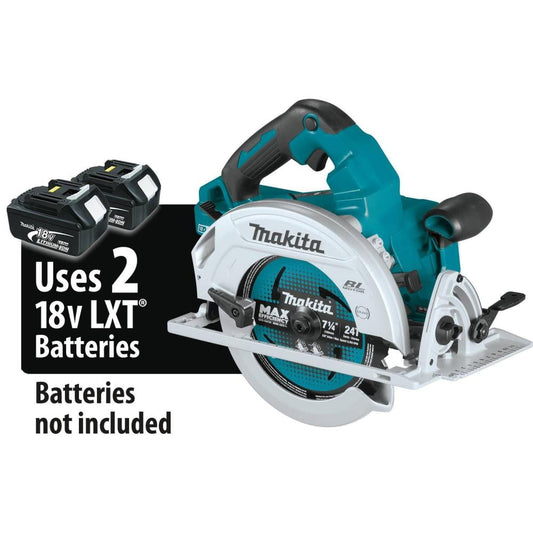 Open Box Makita XSH06Z 18V X2 LXT Lithium-Ion 36V Brushless Cordless 7-1/4 Circular Saw, Tool Only