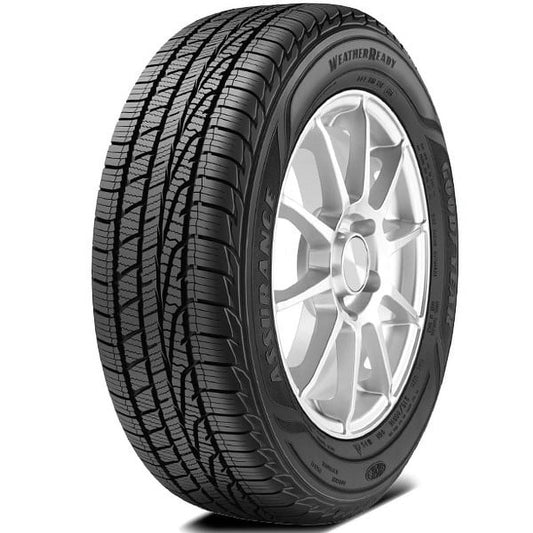 1 Goodyear Assurance WeatherReady 195/65R15 91H All Season Tires 60K Mi 700AA 767489537 / 195/65/15 / 1956515