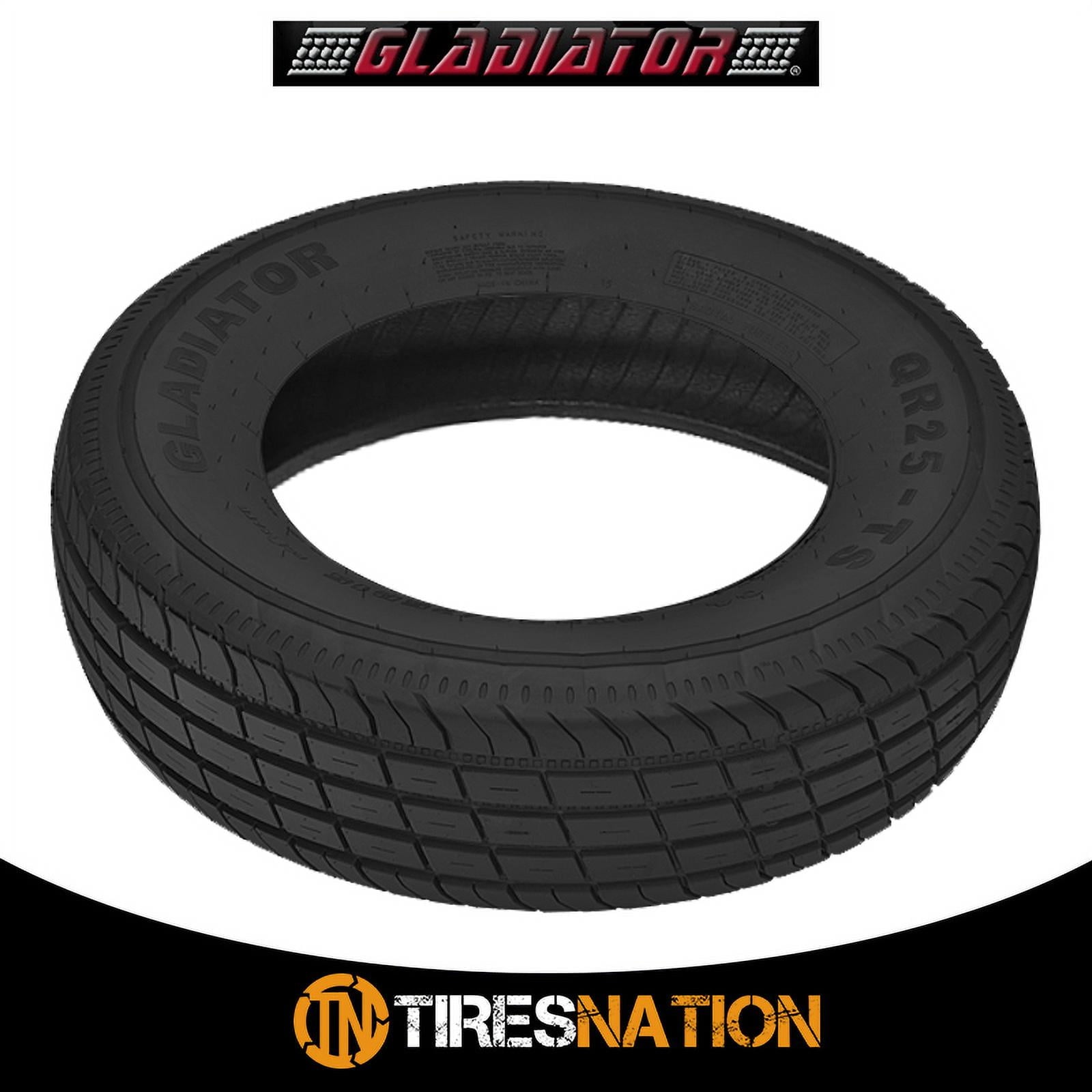 (1) New Gladiator QR-25 215/75/14 102/980 Highway Speed Trailer Tire