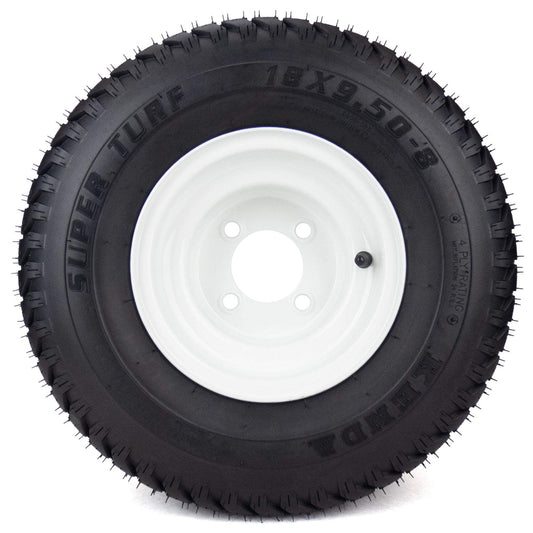 (1) Super Turf Tire Assembly 18x9.50-8 Toro TimeCutter eXmark Quest 110-6883