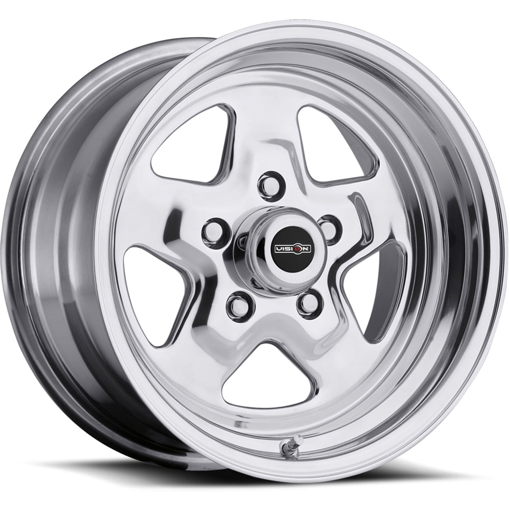 1 Wheel 15" 521 Nitro 15x4 5x120.65 Silver Polished -19ET 83.1CB (521H5461P-19)