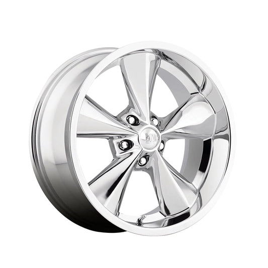 1 Boyd Coddington 15x7 5X4.75 +6 BC1GM Junkyard Dog Gunmetal / Machined Lip Wheel Rim