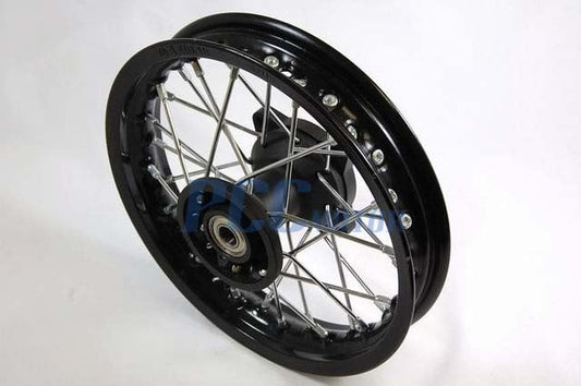 10" FRONT BLACK ALUM RIM WHEEL XR CRF SDG 107 109 RM04K_15MM