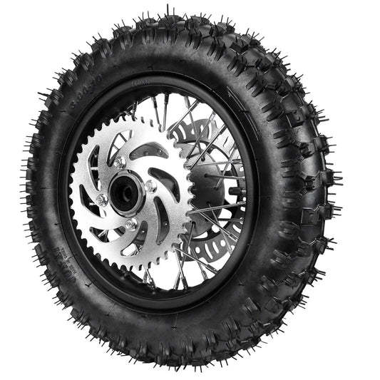 10" Rear Wheel 3.00-10 Tire Rim 1.6x10 W/Disc Rotor and 420 41T Sprocket for Disc Brake Dirt Pit Bike Motorcycle SSR Apollo 70cc 90cc 110cc 125cc CRF50 XR50¡­