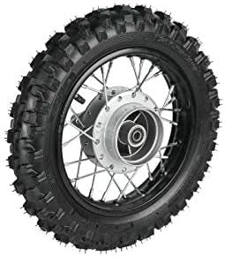 10" Rim Diameter Rear Tire Rim/2.50-10 Rear Rim Wheel Tire Assembly for 50cc 70cc 90cc 110cc Dirt Pit Bike CRF50 DRZ70 PW50 50cc-110cc (US Stock)