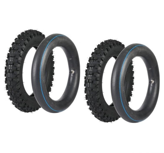 10" Tires Front 2.50-10 Dirt Bike Tire & Rear 3.00-10 Tire and inner Tube for Off Road Motorcycle TTR50 CRF50 JR50 Dirt Pit Bike