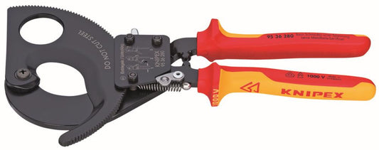 KNIPEX Steel Handle Cutting Pliers, 11-In Home Repair Cutting Pliers 95 36 280 SBA