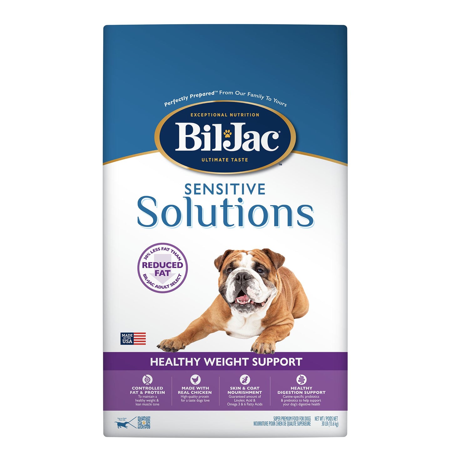 Bil-Jac® Sensitive Solutions Healthy Weight Support Adult Dry Dog Food - Chicken 6 Lb