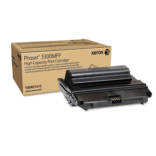 106R01412 High-Yield Toner 8,000 Page-Yield, Black