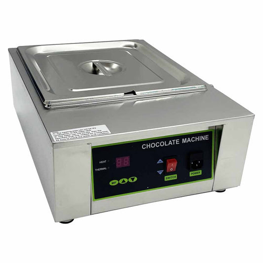 10L Heating Chocolate Melting Machine Single Cylinder Chocolate Heating Furnace 110V