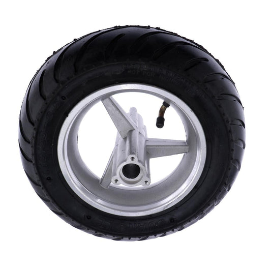 110/50-6.5 110G50-6.5 Tire and Rim, Rear Wheel for 40cc 47cc Mini-Tasche Bike Scooters Dirt Bike
