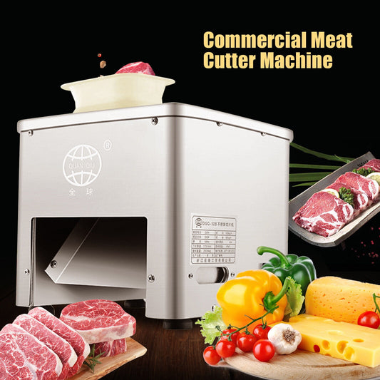 110V Electric Meat Slicing Shredding Cutting Machine Meat Cutter Slicers