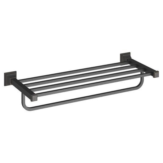 American Standard Town Square S 24-in double Legacy Bronze Wall mount Double Towel Bar