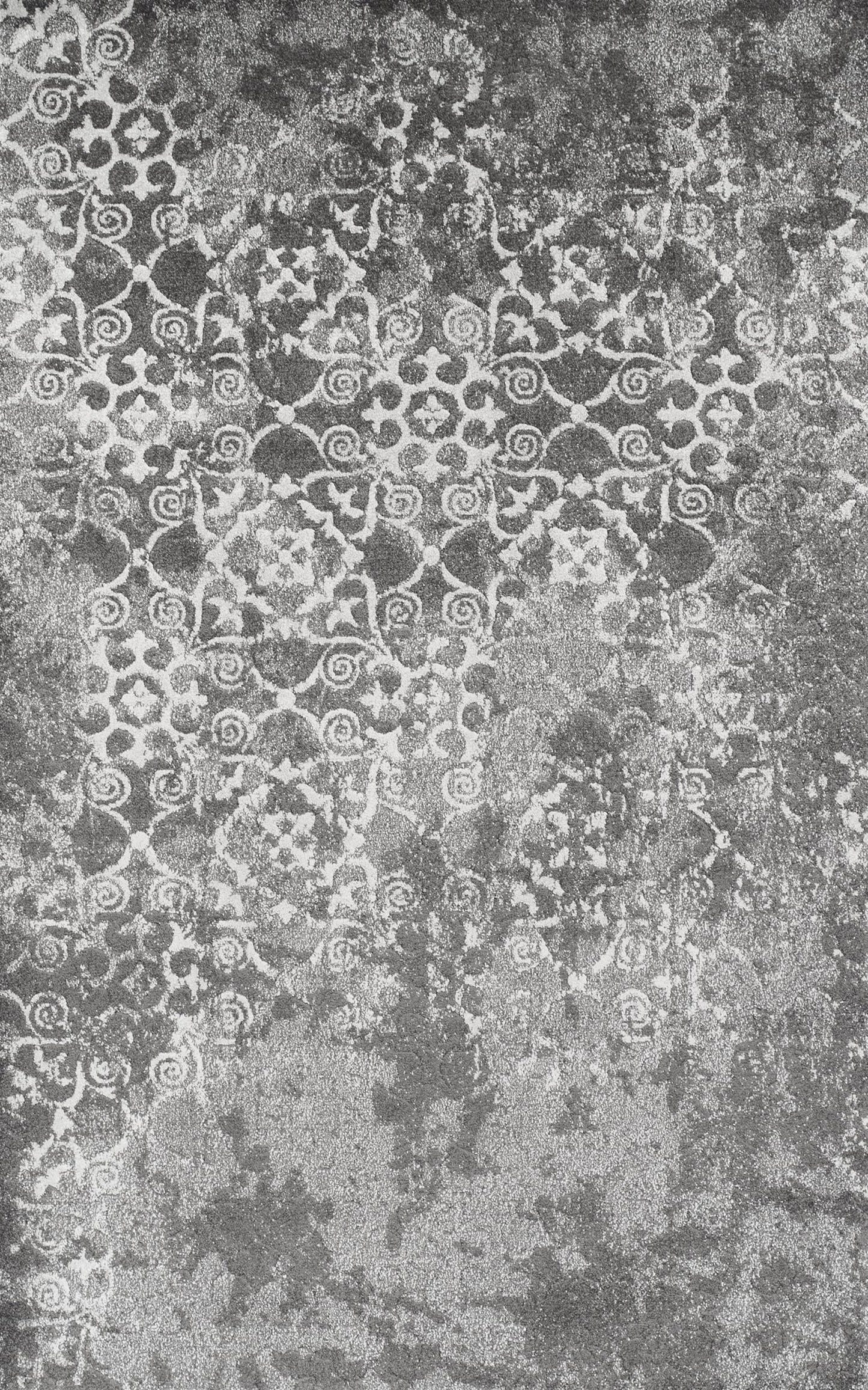 Addison Rugs Wellington 10 x 13 (ft) Pewter Rectangular Indoor Distressed/Overdyed French Country Area rug