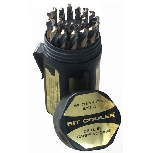 Drill America 29-Piece Assorted Cobalt Jobber Length Twist Drill Bit Set DWD29J-CO-PC