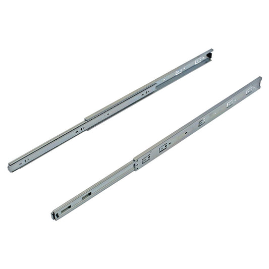 CSH 20-in Side Mount 100-lb Load Capacity Silver Drawer Slide (15-Pieces) 39.1150.20