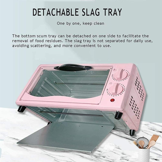 12L Multi-Function Convection Toaster Oven (Pink, S)