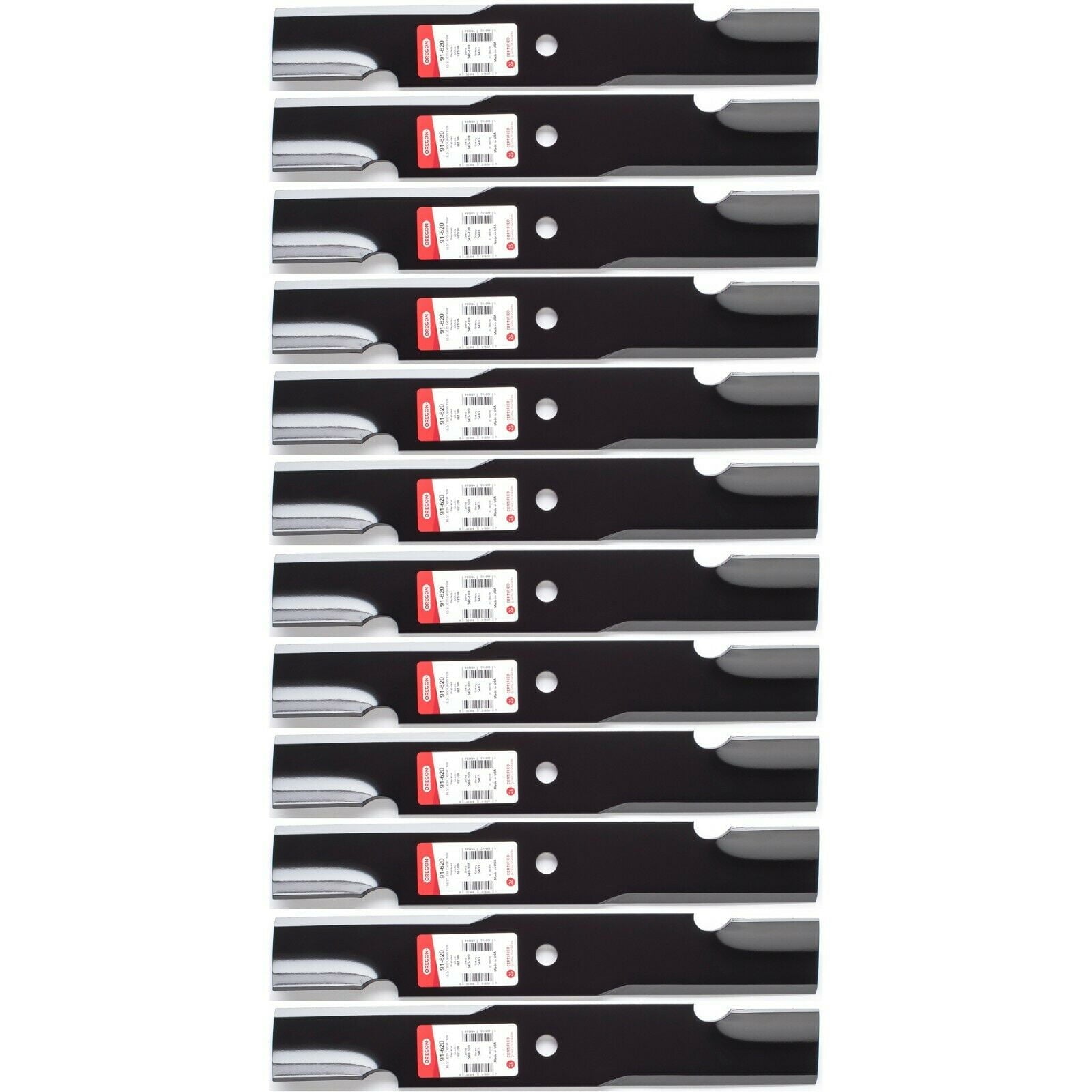 12PK Oregon 91-620 Blade for 48" Scag 48110 481706 482877 Lesco 21871 50111 Hustler 601123