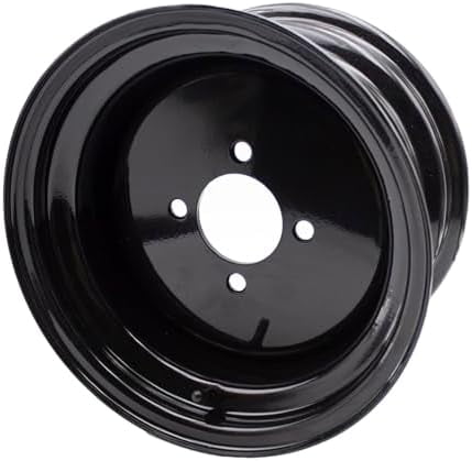 12x7 ATV Rear Rim UTV Wheel Steel Rim 4/110 12 x 7 offset 2+5 for Yamaha Big Bear 350 400,Grizzly 350 600,Kodiak 400 450,Wolverine 350 450 4 Lugs