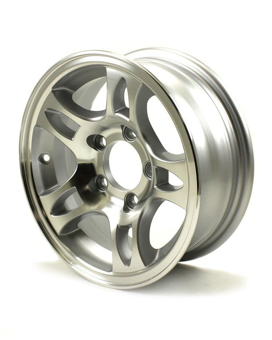 13X5 5-Lug on 4.5" Aluminum S5 Trailer Wheel - S535545