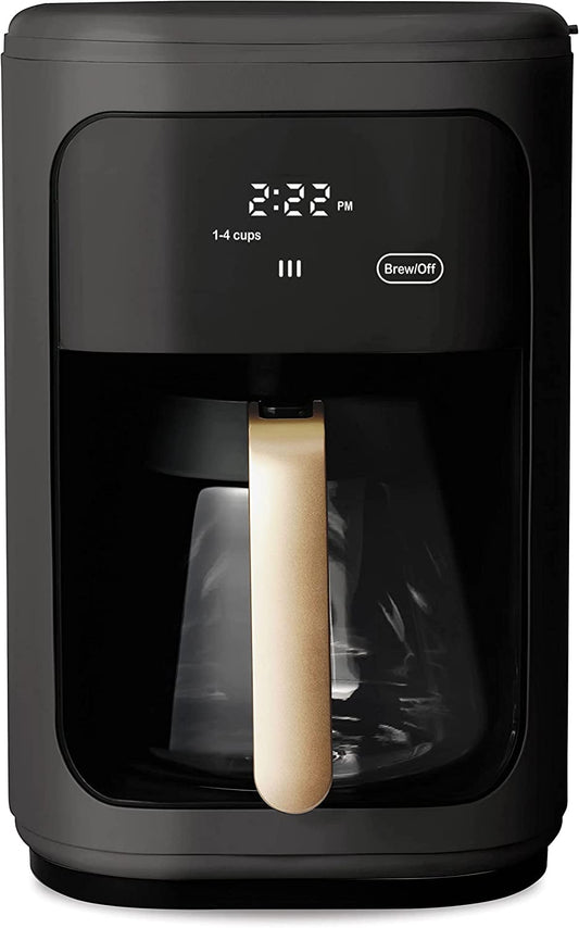 14 Cup Touchscreen Coffee Maker, Black