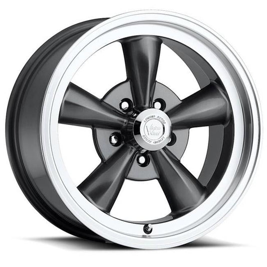141H5861GM0 15 x 8 in. Legend 5 Wheel, Gunmetal - 4.500 in. Backspace - 5 x 4.75 in.