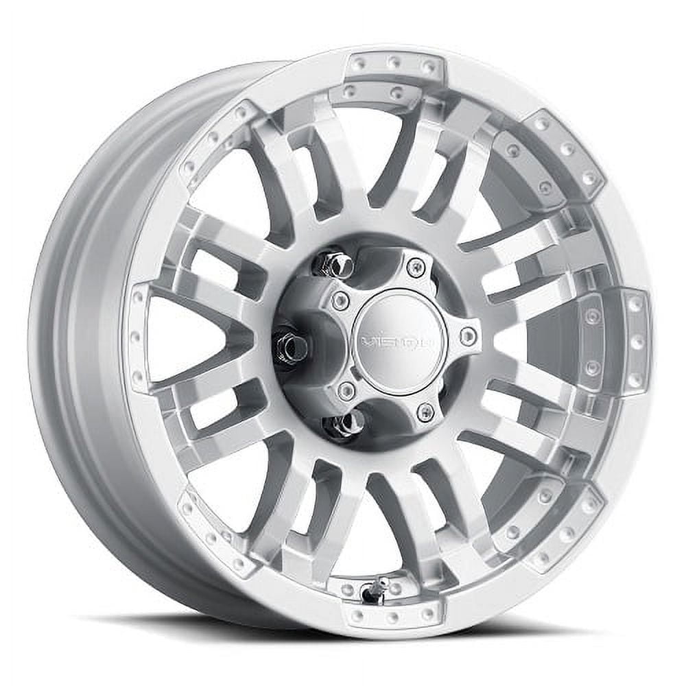 14x5.5 Vision 375 Warrior Marine Silver Wheel 5x4.5 (0mm)