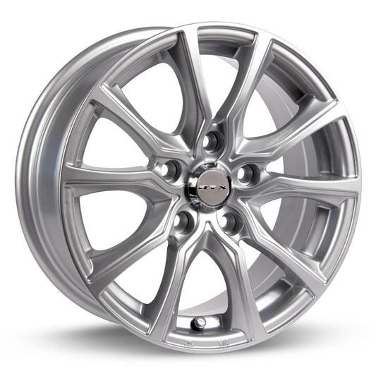 15 Inch Silver Alloy Wheel Rim for Honda Accord, RTX 81389 15x6.5 5x114.3 5Lug