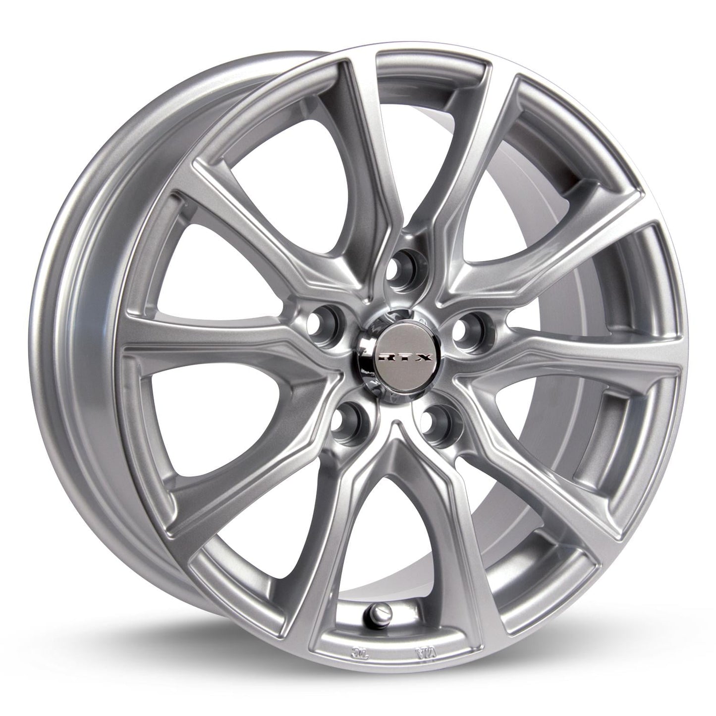 15 Inch Silver Alloy Wheel Rim for Toyota Tacoma, RTX 81389 15x6.5 5x114.3 5Lug