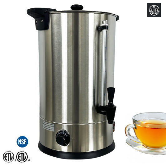 15L Commercial Grade Stainless Steel Electric Water Boiler, Coffee Tea Dispenser 1500W Commercial Dispenser