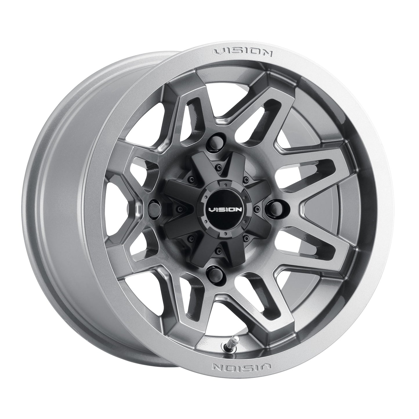 15x7 Vision 416 Se7en Gunmetal UTV Wheel 4x110 (38.1mm)