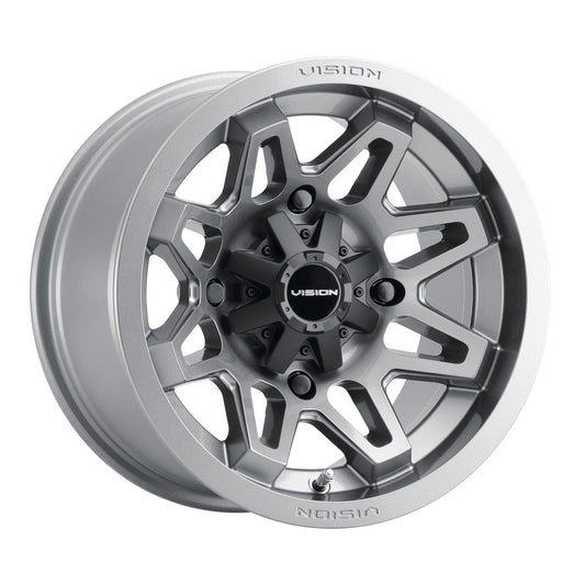 15x7 Vision 416 Se7en Gunmetal UTV Wheel 4x110 (38.1mm)