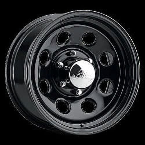 15x8 Allied 297B Black Soft 8 Black Wheel 5x4.5 (-19mm)