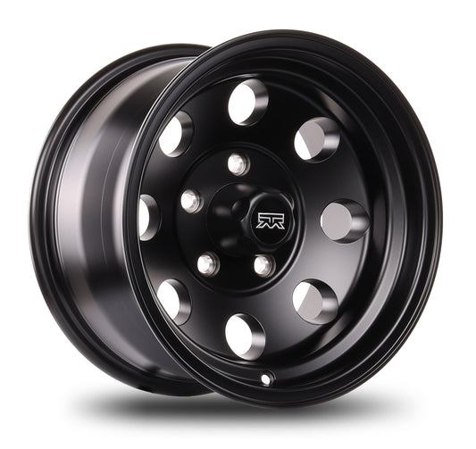 15x8 Mudder Trucker MT614 Diesel Satin Black 5x127 5x5 ET-19 wheel rim