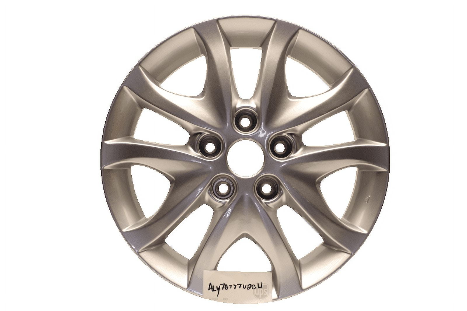 16 Inch Aluminum Wheel Rim For Hyundai Elantra 2009-2010 5 Lug 115mm 10 Spoke